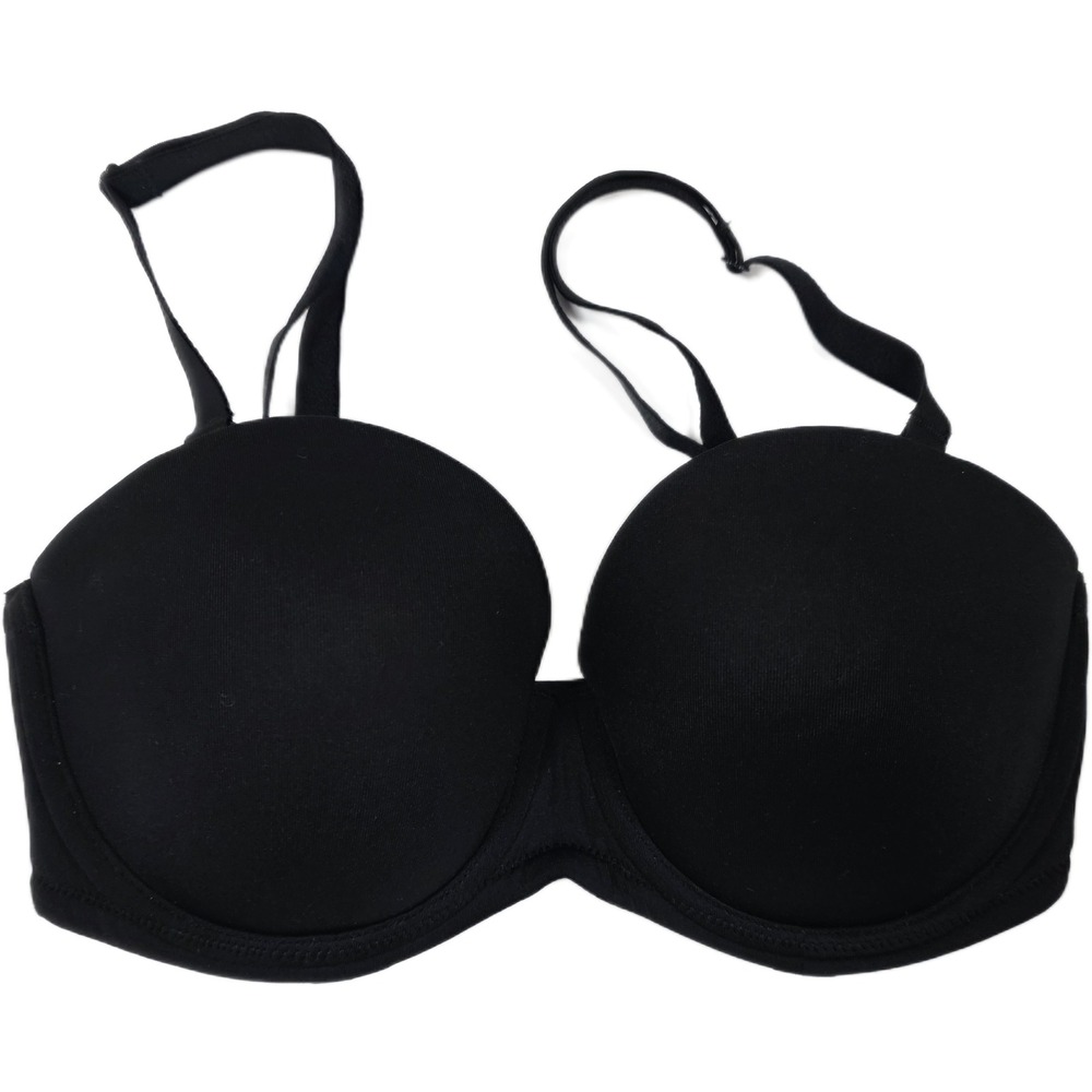 Wacoal 30DD Black Underwire Bra w/Removable Straps